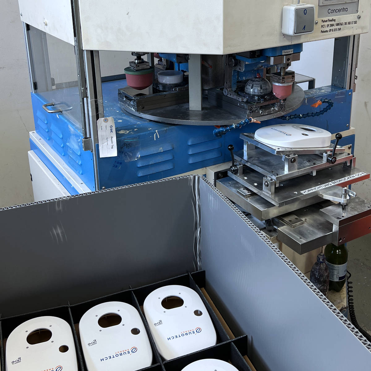 4-Farben Tampondruckmaschine - Tamponprint