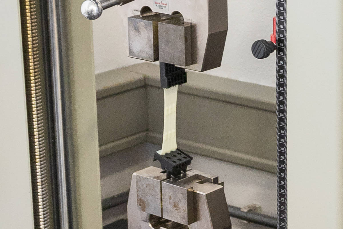 Zug-Druck Belastungstest
